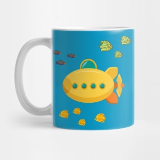 Yellow submarine Mug